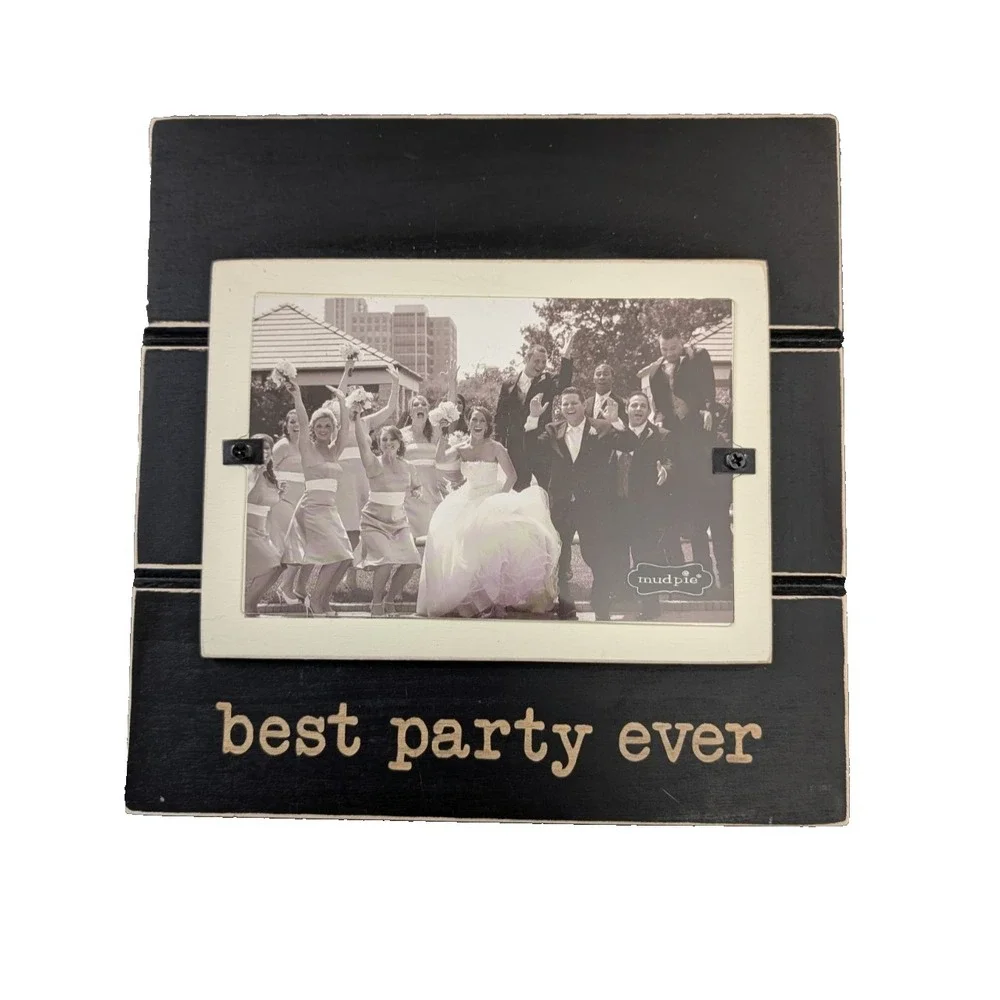 Mud Pie Best Party Ever Picture Frame 4